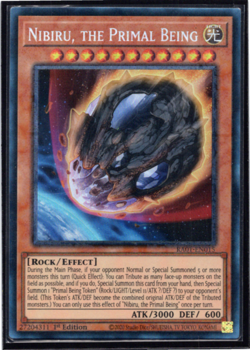 Nibiru, the Primal Being - RA01-EN015 - Collector's Rare - 1st Edition - Yugioh - Image 1