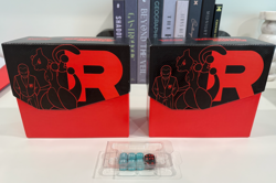 2 EMPTY Pokemon Scarlet & Violet Destined Rivals Elite Trainer Box - NO CARDS - Image 1
