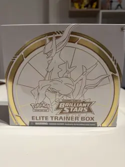 Pokemon TCG Sword & Shield Brilliant Stars Elite Trainer Box ETB Sealed - Image 1