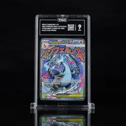 Pokemon Mega Charizard X ex 023 Promo TAG 9 GRADED ENGLISH MEGA EVOLUTION - Image 1