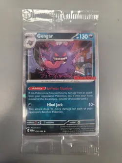 Pokemon TCG Gengar GameStop Promo Sealed - Image 1