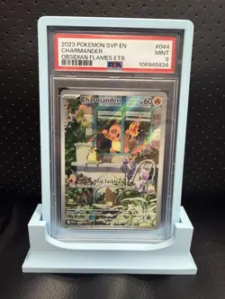 Charmander Obsidian Flames Etb Pokemon En-Sv Black Star Promo SVP044 PSA 9 - Image 1