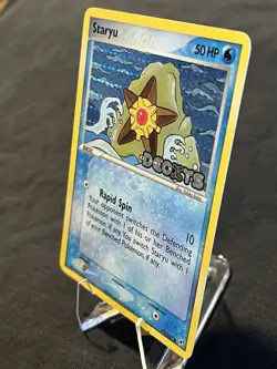 Staryu #77/107 Reverse Holo Common 2005 EX Deoxys MP Pokemon TCG - Image 4