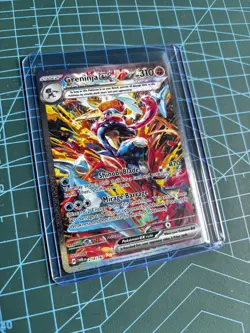 Pokemon TCG Twilight Masquerade Greninja EX 214/167 Near Mint - Image 2
