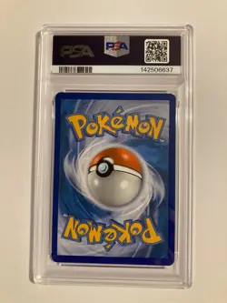 2013 Pokemon B & W Mew EX Leg Treas Radiant Collection PSA 7 - Image 2