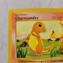 Pokemon Charmander 46/102 Base Set Common Shadowless Regular 1999 English Card - Image 4