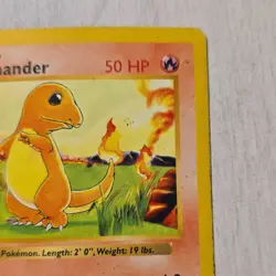 Pokemon Charmander 46/102 Base Set Common Shadowless Regular 1999 English Card - Image 5