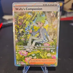 Pokemon TCG Wally's Compassion 186/132 Me01 Special Illustration Rare Full Art … - Image 1