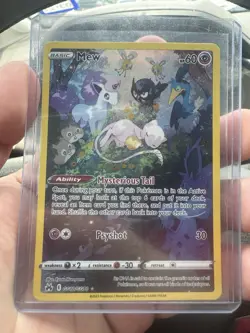 Pokemon TCG Mew GG10/GG70 Crown Zenith Galarian Gallery Ultra Rare Holo Eng - Image 1