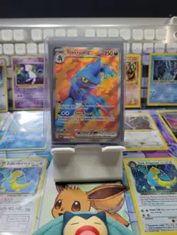 Pokemon TCG Toxicroak ex Scarlet & Violet Base Set 232/198 Holo Ultra Rare - Image 1