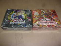 YU GI OH INVASION CHAOS + LEGENDARY DUELISTS SOULBURNING VOLCANO 1ST BOXES - Image 1