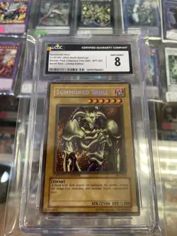 Yu-Gi-Oh! TCG Summoned Skull 20022003 Collector's Tins BPT-002 Limited CGC 8.0 - Image 1