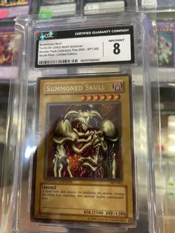 Yu-Gi-Oh! TCG Summoned Skull 20022003 Collector's Tins BPT-002 Limited CGC 8.0 - Image 2