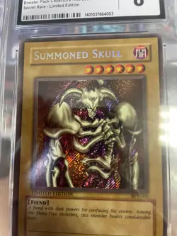 Yu-Gi-Oh! TCG Summoned Skull 20022003 Collector's Tins BPT-002 Limited CGC 8.0 - Image 3