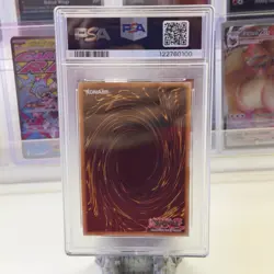 PSA 8 Yu-Gi-Oh! Dimension Wall CRV-EN059 Cybernetic Revolution Trap 1st Edition - Image 2