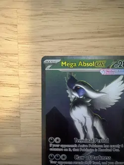Pokemon - 180/132 Mega Absol ex ME01 Mega Evolution Special Illustration Rare NM - Image 2