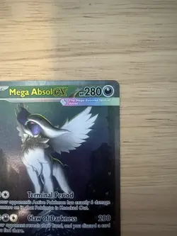 Pokemon - 180/132 Mega Absol ex ME01 Mega Evolution Special Illustration Rare NM - Image 3