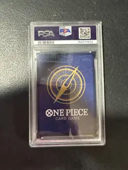 PSA 10 GEM MT 2023 One Piece OP02 EN Monkey D. Luffy Alternate Art #062 - Image 2