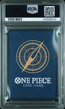 2025 ONE PIECE OP10-ROYAL BLOOD MANGA ALTERNATE ART #119 TRAFALGAR LAW PSA 10 - Image 2