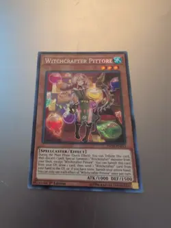 Yugioh Witchcrafter Pittore INCH-EN015 Secret Rare 1st Ed NM - Image 1