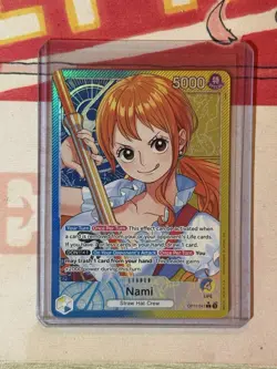 Nami OP11-041 (Alt Art) Leader One Piece Card Game NM+ English - Image 1