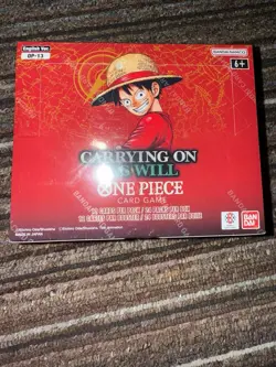 One Piece TCG OP 13 Carrying On His Will Booster Box ENGLISH + SEALED - Image 1