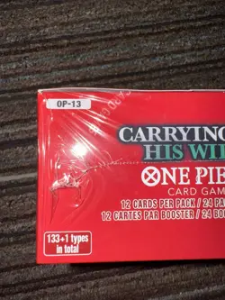 One Piece TCG OP 13 Carrying On His Will Booster Box ENGLISH + SEALED - Image 2