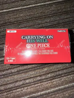 One Piece TCG OP 13 Carrying On His Will Booster Box ENGLISH + SEALED - Image 4