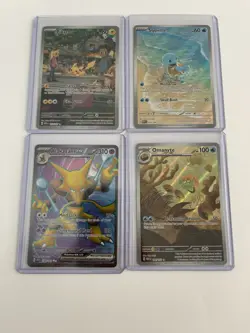 Pokemon 151 TCG - 4 Card Lot! IRs..Full Art NM - Image 1