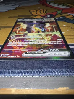 Pokemon TCG Raging Bolt EX Scarlet & Violet Temporal Forces Holo Card 208/162 NM - Image 3