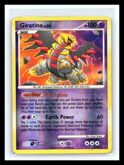💥 Giratina Lv.55 9/127 Platinum Reverse Holo 2009 Pokemon TCG Rare - Image 1