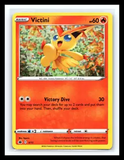 💥 VICTINI - # 5/15 Holo McDonald's Promos 2022 Pokemon Rare - Image 1
