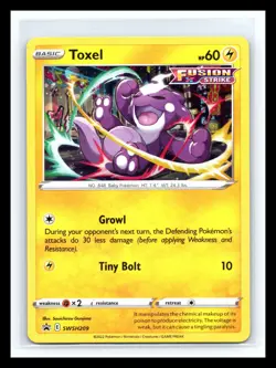 💥 Toxel - SWSH209 / SW&SH Cosmos Black Star Promo 2022 / Pokemon TCG - Image 1
