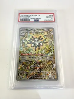 PSA 10 Magneton SVP 159 Surging Sparks SSP ETB Black Star Promo IR Pokemon Mint - Image 1