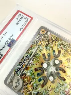 PSA 10 Magneton SVP 159 Surging Sparks SSP ETB Black Star Promo IR Pokemon Mint - Image 2