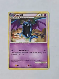 Pokemon Unleashed Uncommon Golbat #30/95 NM - Image 1