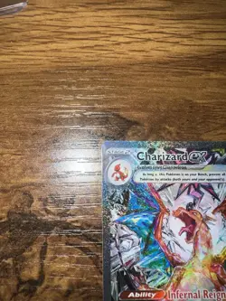 Pokemon TCG Obsidian Flames Charizard EX Card 223/197 Near Mint Condition - Image 4