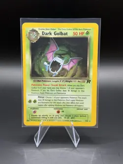 Dark Golbat (7) HOLO Unlimited Team Rocket 07/82 - Pokemon TCG - Image 1