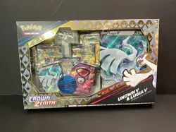 Pokemon TCG Crown Zenith Unown V Lugia V Special Collection Factory Sealed New - Image 1