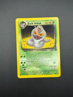 Pokemon Dark Arbok (19) Unlimited Rare Team Rocket 19/82 NM - Image 1
