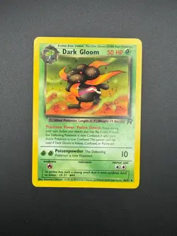 Pokemon Dark Gloom Unlimited Uncommon Team Rocket 36/82 NM - Image 1