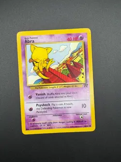 Pokemon Abra Unlimited Common Team Rocket 49/82 NM - Image 1