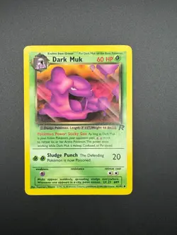 Pokemon Dark Muk Unlimited Uncommon Team Rocket 41/82 NM - Image 1