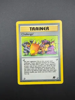 Pokemon Challenge! Unlimited Uncommon Team Rocket 74/82 NM - Image 1