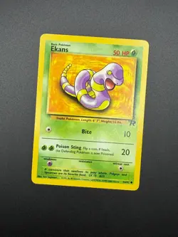 Pokemon Ekans Unlimited Common Team Rocket 56/82 NM - Image 1