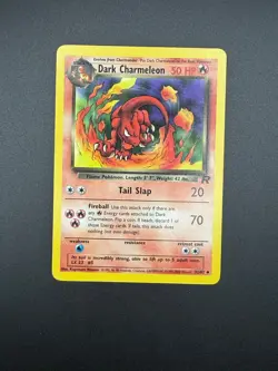 Pokemon Dark Charmeleon Unlimited Uncommon Team Rocket 32/82 NM - Image 1
