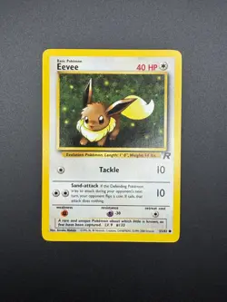 Pokemon Eevee Unlimited Common Team Rocket 55/82 NM - Image 1