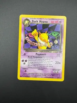 Pokemon Dark Hypno (26) Unlimited Rare Team Rocket 26/82 NM - Image 1