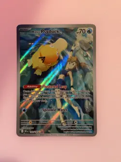 Misty’s Psyduck 193/182 Illustration Rare – Pokemon TCG - Holo Rare – NM - Image 3