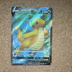 Pokemon Dragonite V Sword & Shield Holo Card Lot 2x English Nintendo TCG - Image 1